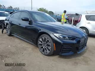 2023 BMW 4 Series 430i with VIN WBA63AV02PFP15379, listed as a IAAI auction lot 42243711 with 40,525 mi miles and . Bid and sale history available at DreamBid. Image 1.