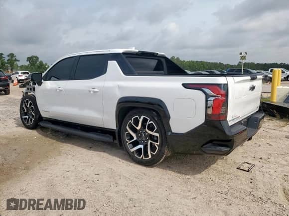 2024 Chevrolet Silverado EV RST с VIN 1GC40ZEL3RU302266, выставлен на аукционе Copart как лот 59668065 с пробегом 6 928 миль миль и Списание • Salvage title. История ставок и продаж доступна на DreamBid. Изображение 2.