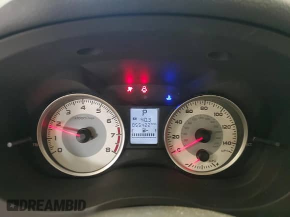 2014 Subaru Impreza Premium with VIN JF1GPAC65EH335754, listed as a Copart auction lot 80726525 with 55,422 mi miles and Salvage title. Bid and sale history available at DreamBid. Image 9.