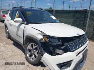 2019 Jeep Compass Limited with VIN 3C4NJCCB4KT725835, listed as a IAAI auction lot 42448518 with 80,673 mi miles and . Bid and sale history available at DreamBid. Image 1.