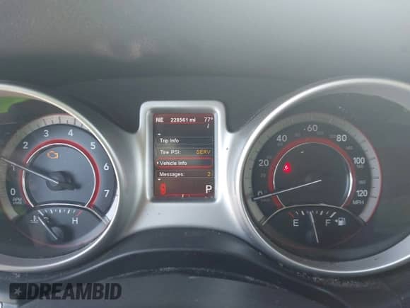 2011 Dodge Journey Crew with VIN 3D4PG3FGXBT507142, listed as a IAAI auction lot 43112234 with 228,561 mi miles and . Bid and sale history available at DreamBid. Image 7.