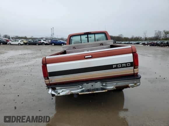 1994 Ford F-150 z VIN 1FTEF14N4RLB50916, wystawiony jako Copart lot #51851865 z przebiegiem 209 492 mil mil oraz Szkoda całkowita • Salvage title. Historia ofert i sprzedaży dostępna na DreamBid. Obrazek 6.