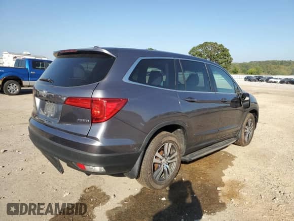 2016 Honda Pilot EX with VIN 5FNYF6H35GB002762, listed as a Copart auction lot 81909635 with 213,649 mi miles and Non repairable. Bid and sale history available at DreamBid. Image 3.