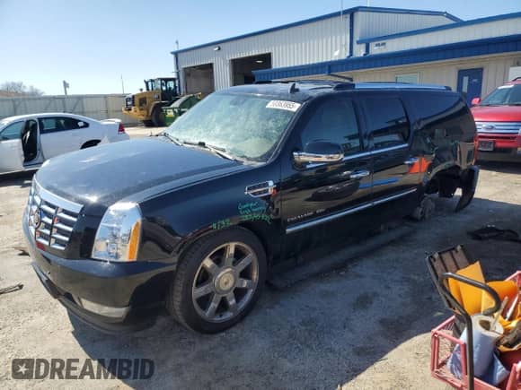 2010 Cadillac Escalade ESV Premium with VIN 1GYUKJEF4AR112581, listed as a Copart auction lot 50363955 with 209,412 mi miles and Non repairable. Bid and sale history available at DreamBid. Image 1.