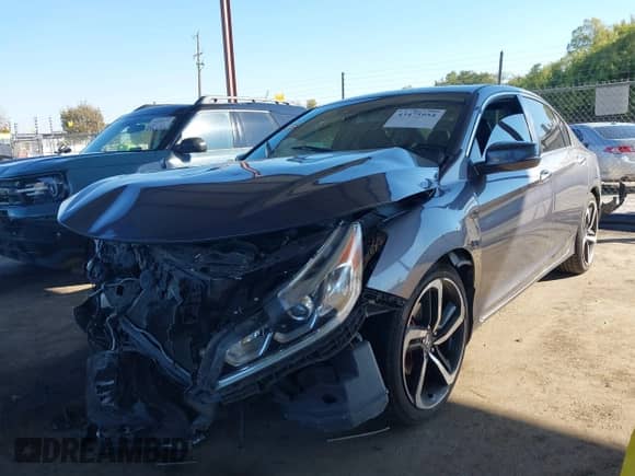 2016 Honda Accord EX-L with VIN 1HGCR2F99GA063575, listed as a IAAI auction lot 43475954 with 115,462 mi miles and . Bid and sale history available at DreamBid. Image 2.