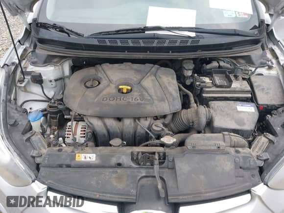 2014 Hyundai Elantra SE z VIN KMHDH4AE8EU097505, wystawiony jako IAAI lot #42202935 z przebiegiem 144 035 mil mil oraz . Historia ofert i sprzedaży dostępna na DreamBid. Obrazek 10.