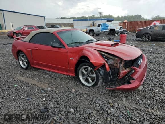 2002 Ford Mustang GT Deluxe z VIN 1FAFP45X22F207532, wystawiony jako Copart lot #69139835 z przebiegiem 47 372 mil mil oraz Szkoda całkowita • Salvage title. Historia ofert i sprzedaży dostępna na DreamBid. Obrazek 4.