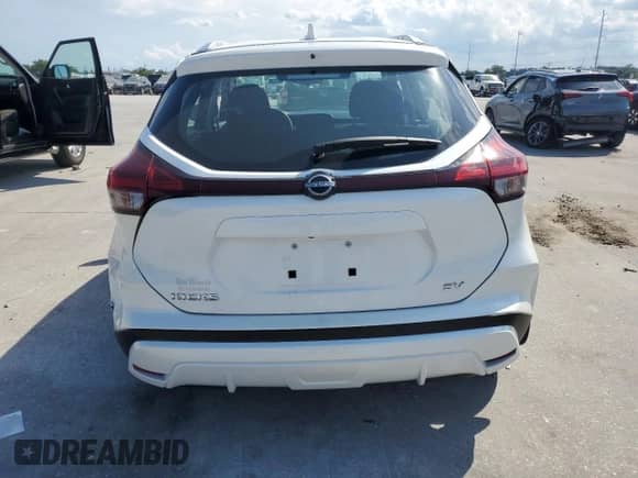 2024 Nissan Kicks SV with VIN 3N1CP5CV0RL483201, listed as a Copart auction lot 58753434 with 7,891 mi miles and Salvage title. Bid and sale history available at DreamBid. Image 6.