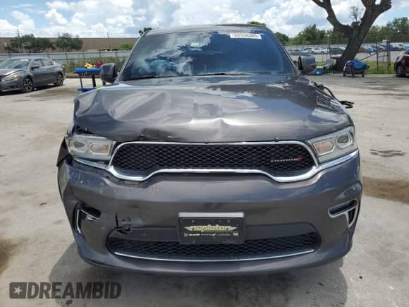 2021 Dodge Durango SXT z VIN 1C4RDHAGXMC554303, wystawiony jako Copart lot #68556305 z przebiegiem 97 207 mil mil oraz Nie do naprawy • Non repairable. Historia ofert i sprzedaży dostępna na DreamBid. Obrazek 5.