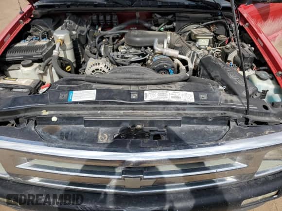 1997 Chevrolet S-10 LS ZR2 z VIN 1GCCT19W5V8204674, wystawiony jako Copart lot #48312405 z przebiegiem 233 961 mil mil oraz Szkoda całkowita • Salvage title. Historia ofert i sprzedaży dostępna na DreamBid. Obrazek 11.