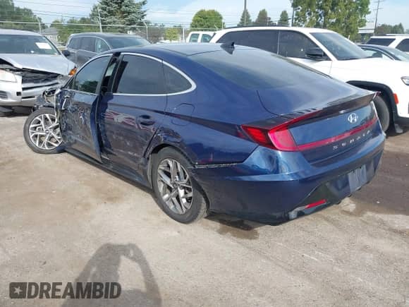 2020 Hyundai Sonata SEL с VIN 5NPEL4JAXLH038127, выставлен на аукционе IAAI как лот 43174933 с пробегом 81 606 миль миль и . История ставок и продаж доступна на DreamBid. Изображение 3.
