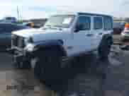 2022 Jeep Wrangler Unlimited Sport S с VIN 1C4HJXDN9NW154922, выставлен на аукционе IAAI как лот 41230408 с пробегом 35 187 миль миль и . История ставок и продаж доступна на DreamBid. Изображение 2.