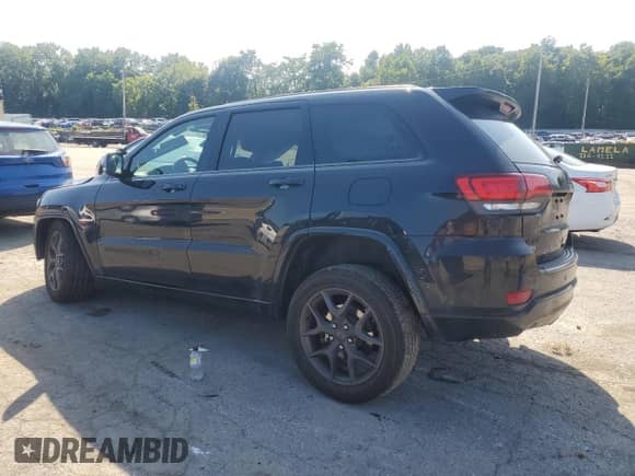 2021 Jeep Grand Cherokee 80th Anniversary with VIN 1C4RJFBG4MC536410, listed as a Copart auction lot 67626295 with 206,163 mi miles and Salvage title. Bid and sale history available at DreamBid. Image 2.