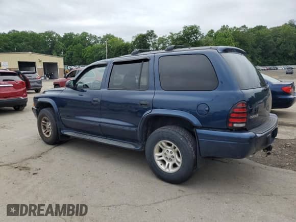 2003 Dodge Durango SLT with VIN 1D4HS48N13F506817, listed as a Copart auction lot 62150615 with 164,593 mi miles and Salvage title. Bid and sale history available at DreamBid. Image 2.