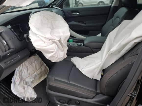 2025 Nissan Pathfinder SL с VIN 5N1DR3CC4SC245525, выставлен на аукционе Copart как лот 57569835 с пробегом 1 490 миль миль и Списание • Salvage title. История ставок и продаж доступна на DreamBid. Изображение 7.