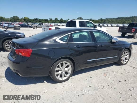 2018 Chevrolet Impala Premier z VIN 2G1125S33J9147190, wystawiony jako Copart lot #70197745 z przebiegiem Nie podano mil oraz Szkoda całkowita • Salvage title. Historia ofert i sprzedaży dostępna na DreamBid. Obrazek 3.