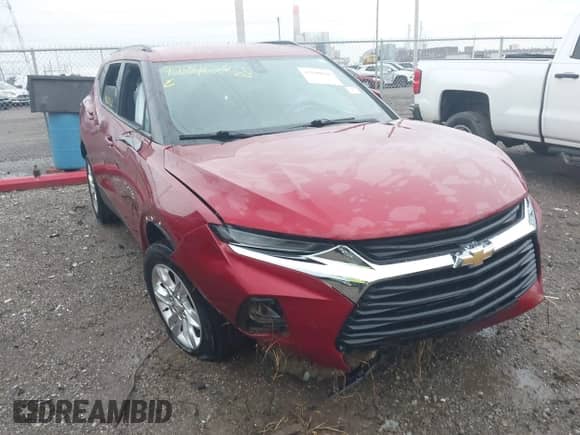 2019 Chevrolet Blazer with VIN 3GNKBBRA4KS584674, listed as a IAAI auction lot 42840868 with 61,621 mi miles and . Bid and sale history available at DreamBid. Image 6.