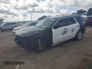 2020 Dodge Durango Pursuit with VIN 1C4RDJFG8LC286785, listed as a Copart auction lot 58912305 with Not provided miles and Salvage title. Bid and sale history available at DreamBid. Image 1.
