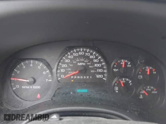 2008 Chevrolet TrailBlazer 1LT with VIN 1GNDT13S682156501, listed as a IAAI auction lot 43472765 with 103,000 mi miles and . Bid and sale history available at DreamBid. Image 7.