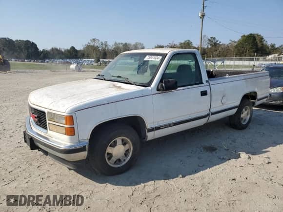 1996 GMC Sierra 1500 с VIN 1GTEC14R5TZ538320, выставлен на аукционе Copart как лот 75841034 с пробегом 195 357 миль миль и Списание • Salvage title. История ставок и продаж доступна на DreamBid. Изображение 1.