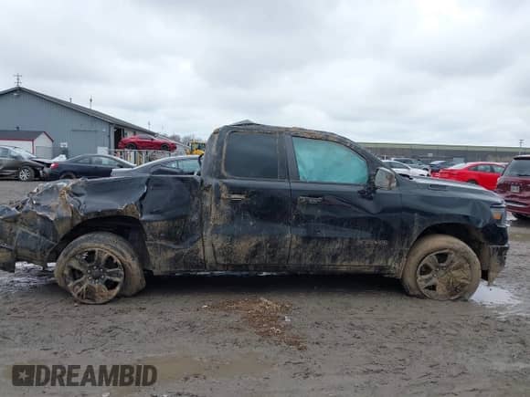 2022 Ram 1500 Big Horn with VIN 1C6SRFBT5NN138689, listed as a IAAI auction lot 42007451 with 55,504 mi miles and . Bid and sale history available at DreamBid. Image 12.