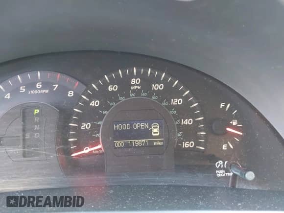 2007 Toyota Camry LE с VIN JTNBK46K173009605, выставлен на аукционе IAAI как лот 43345129 с пробегом 119 871 миль миль и . История ставок и продаж доступна на DreamBid. Изображение 15.
