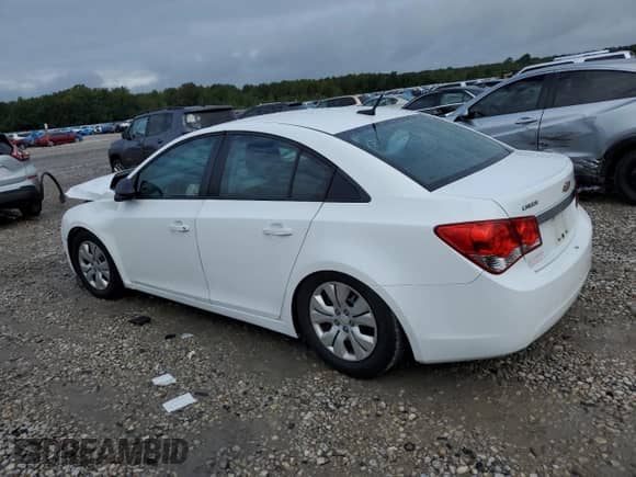 2014 Chevrolet Cruze LS with VIN 1G1PA5SH6E7154800, listed as a Copart auction lot 85202865 with 117,279 mi miles and Salvage title. Bid and sale history available at DreamBid. Image 2.