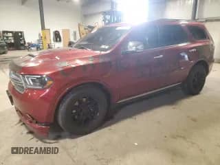 2011 Dodge Durango Citadel with VIN 1D4SE5GT1BC733024, listed as a Copart auction lot 71612325 with 130,000 mi miles and Salvage title. Bid and sale history available at DreamBid. Image 1.