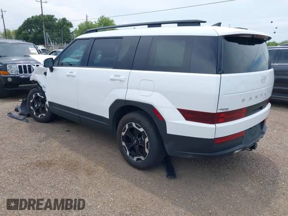 2025 Hyundai Santa Fe SEL with VIN 5NMP24GL9SH101377, listed as a IAAI auction lot 43038427 with 11,247 mi miles and . Bid and sale history available at DreamBid. Image 3.