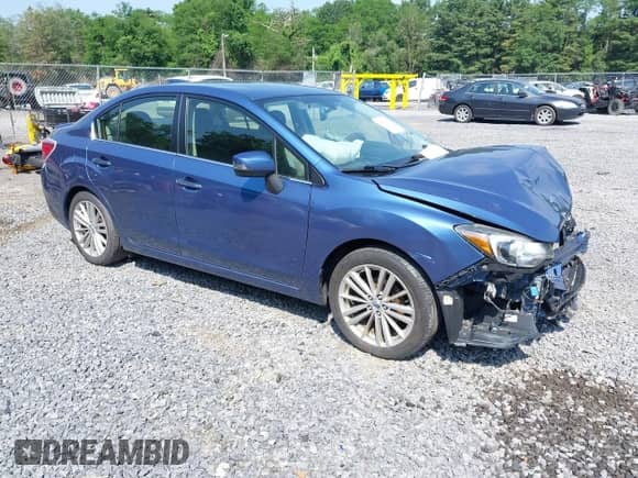 2016 Subaru Impreza Limited with VIN JF1GJAN6XGH020515, listed as a IAAI auction lot 42543080 with 101,003 mi miles and . Bid and sale history available at DreamBid. Image 1.