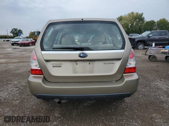 2008 Subaru Forester X with VIN JF1SG63678H702519, listed as a Copart auction lot 85939955 with 184,357 mi miles and Clean title. Bid and sale history available at DreamBid. Image 6.