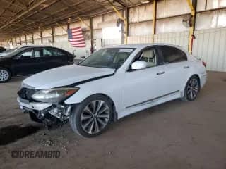 2014 Hyundai Genesis R-Spec с VIN KMHGC4DH9EU260681, выставлен на аукционе Copart как лот 82335535 с пробегом 121 884 миль миль и Списание • Salvage title. История ставок и продаж доступна на DreamBid. Изображение 1.