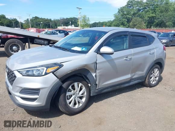 2020 Hyundai Tucson SE with VIN KM8J2CA46LU160054, listed as a IAAI auction lot 43028680 with 51,108 mi miles and . Bid and sale history available at DreamBid. Image 6.