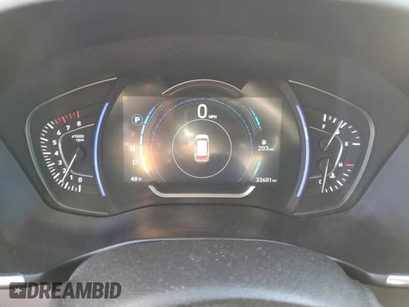 2020 Hyundai Santa Fe SEL with VIN 5NMS33ADXLH224822, listed as a Copart auction lot 67819982 with 33,601 mi miles and . Bid and sale history available at DreamBid. Image 9.