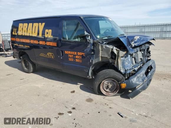 2013 Ford Econoline Cargo Commercial с VIN 1FTSE3EL9DDB15452, выставлен на аукционе Copart как лот 77189684 с пробегом 24 513 миль миль и Списание • Salvage title. История ставок и продаж доступна на DreamBid. Изображение 4.
