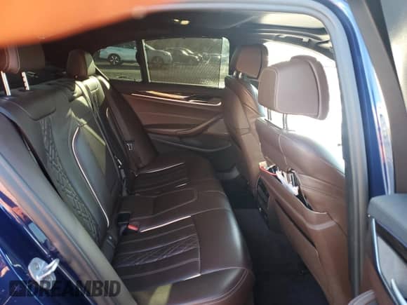 2020 BMW 5 Series M550i xDrive with VIN WBAJS7C02LBN96334, listed as a Copart auction lot 71256445 with 65,174 mi miles and Salvage title. Bid and sale history available at DreamBid. Image 10.