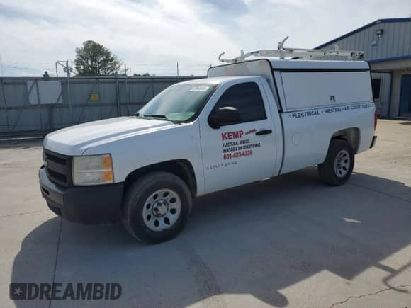2009 Chevrolet Silverado 1500 Work Truck with VIN 1GCEC14C39Z192904, listed as a Copart auction lot 55964615 with 262,603 mi miles and Clean title. Bid and sale history available at DreamBid. Image 1.