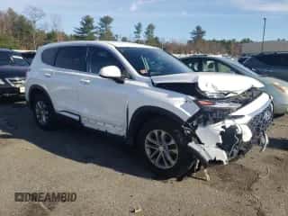 2020 Hyundai Santa Fe SE with VIN 5NMS2CADXLH214245, listed as a Copart auction lot 67223592 with 26,875 mi miles and . Bid and sale history available at DreamBid. Image 4.