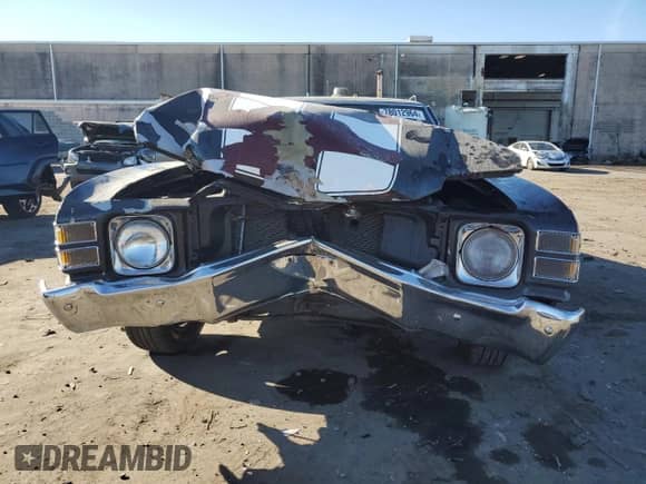 1971 Chevrolet Chevelle с VIN 136371B142384, выставлен на аукционе Copart как лот 78012964 с пробегом 53 086 миль миль и Списание • Salvage title. История ставок и продаж доступна на DreamBid. Изображение 5.