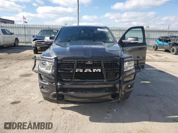 2020 Ram 1500 Big Horn with VIN 1C6SRFMT8LN329307, listed as a Copart auction lot 47875235 with 46,164 mi miles and Salvage title. Bid and sale history available at DreamBid. Image 5.