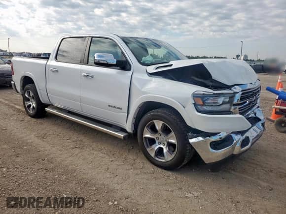 2019 Ram 1500 Laramie с VIN 1C6RREJT9KN684059, выставлен на аукционе Copart как лот 71441845 с пробегом 106 478 миль миль и Списание • Salvage title. История ставок и продаж доступна на DreamBid. Изображение 4.