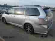 2011 Toyota Sienna SE with VIN 5TDXK3DC4BS070311, listed as a IAAI auction lot 41379741 with 138,589 mi miles and . Bid and sale history available at DreamBid. Image 3.