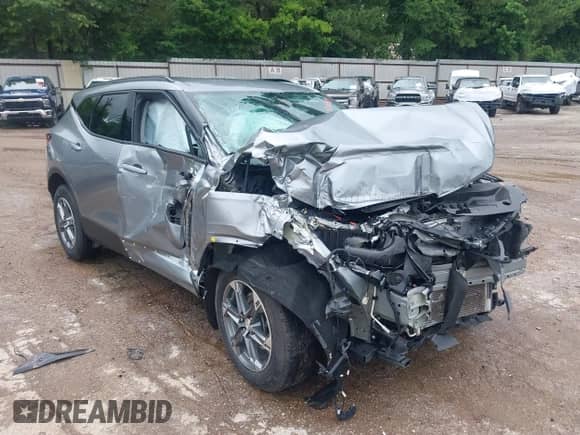 2023 Chevrolet Blazer LT с VIN 3GNKBDRSXPS174876, выставлен на аукционе IAAI как лот 42432889 с пробегом 50 334 миль миль и . История ставок и продаж доступна на DreamBid. Изображение 1.