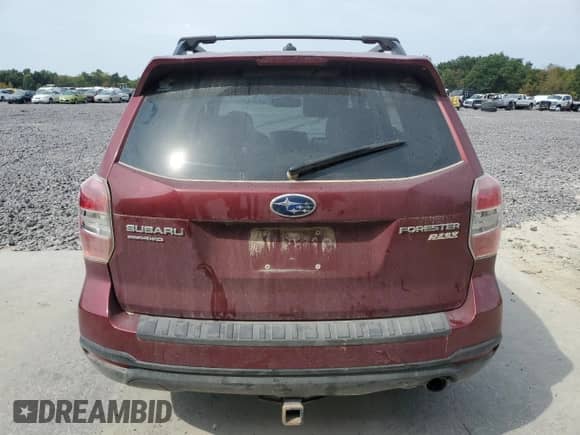 2015 Subaru Forester Touring with VIN JF2SJAUC7FH500474, listed as a Copart auction lot 80683505 with Not provided miles and Salvage title. Bid and sale history available at DreamBid. Image 6.