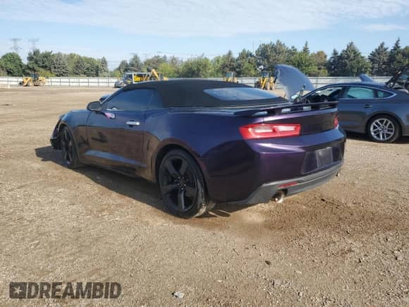 2017 Chevrolet Camaro 1LT с VIN 1G1FB3DS7H0206003, выставлен на аукционе Copart как лот 81310035 с пробегом 96 152 миль миль и Списание • Salvage title. История ставок и продаж доступна на DreamBid. Изображение 2.