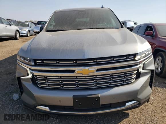 2024 Chevrolet Suburban Premier с VIN 1GNSKFKD4RR245602, выставлен на аукционе Copart как лот 74384904 с пробегом 3 829 миль миль и Списание • Salvage title. История ставок и продаж доступна на DreamBid. Изображение 5.