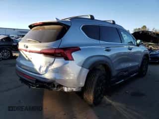 2022 Hyundai Santa Fe XRT with VIN 5NMS6DAJ0NH414005, listed as a Copart auction lot 66886692 with 4,585 mi miles and . Bid and sale history available at DreamBid. Image 4.