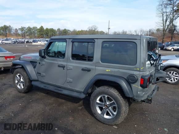2021 Jeep Wrangler Unlimited Willys Sport с VIN 1C4HJXDGXMW767633, выставлен на аукционе IAAI как лот 41700168 с пробегом 37 994 миль миль и . История ставок и продаж доступна на DreamBid. Изображение 14.