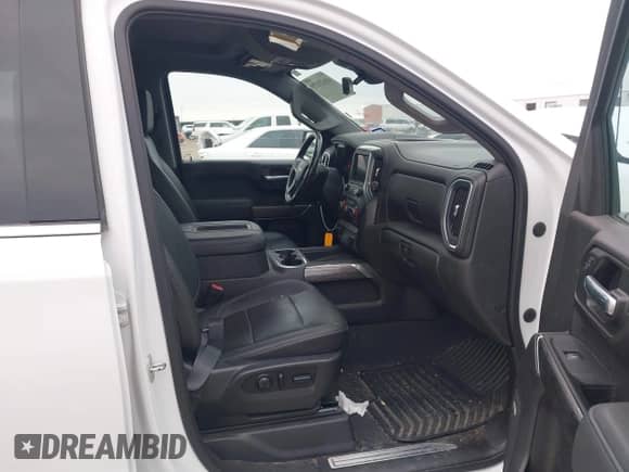 2021 Chevrolet Silverado 1500 LTZ with VIN 3GCUYGET3MG338547, listed as a IAAI auction lot 41621179 with 25,335 mi miles and . Bid and sale history available at DreamBid. Image 5.