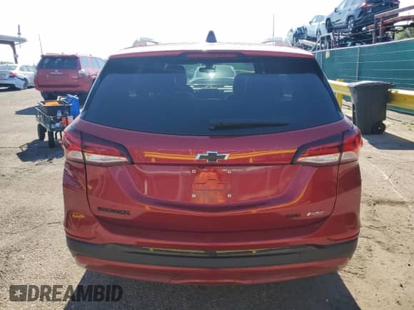 2024 Chevrolet Equinox RS с VIN 3GNAXWEG3RL228039, выставлен на аукционе Copart как лот 63446465 с пробегом 10 656 миль миль и Списание • Salvage title. История ставок и продаж доступна на DreamBid. Изображение 6.